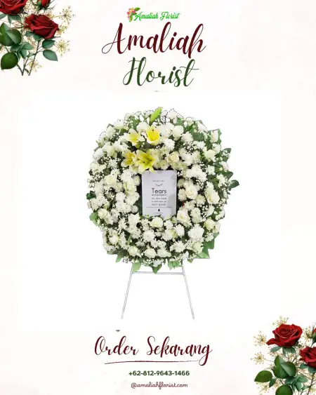 Krans Bunga Duka Dasan Agung